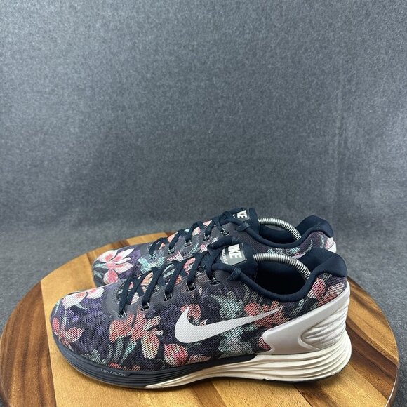 Nike Womens Lunarglide 6 Size 12 Multicolor Running Shoes Sneakers 776260-401 - Picture 6 of 12